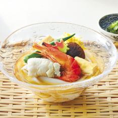 〈京料理・美濃吉〉冷やしうどんのすき