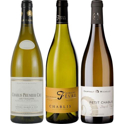 福袋 1級畑ヴァイヨンが入った生産者別に楽しむ フランス・シャブリ飲み比べ 3本セット