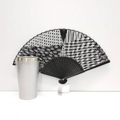 メタルサーモタンブラー＆扇子セット