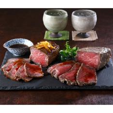 黒毛和牛ローストビーフ2種（柚子・塩麹）