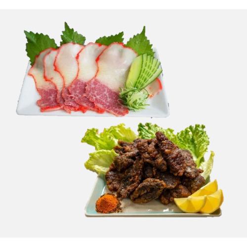 福袋 国産くじら畝須（うねす）ベーコンと竜田揚げ