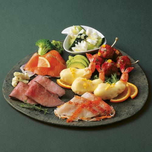 【店頭受取／玉川店】柿安がおすすめするローストビーフオードブル（3人前）[E-M-16]【12月24日（水）・25日（木）】