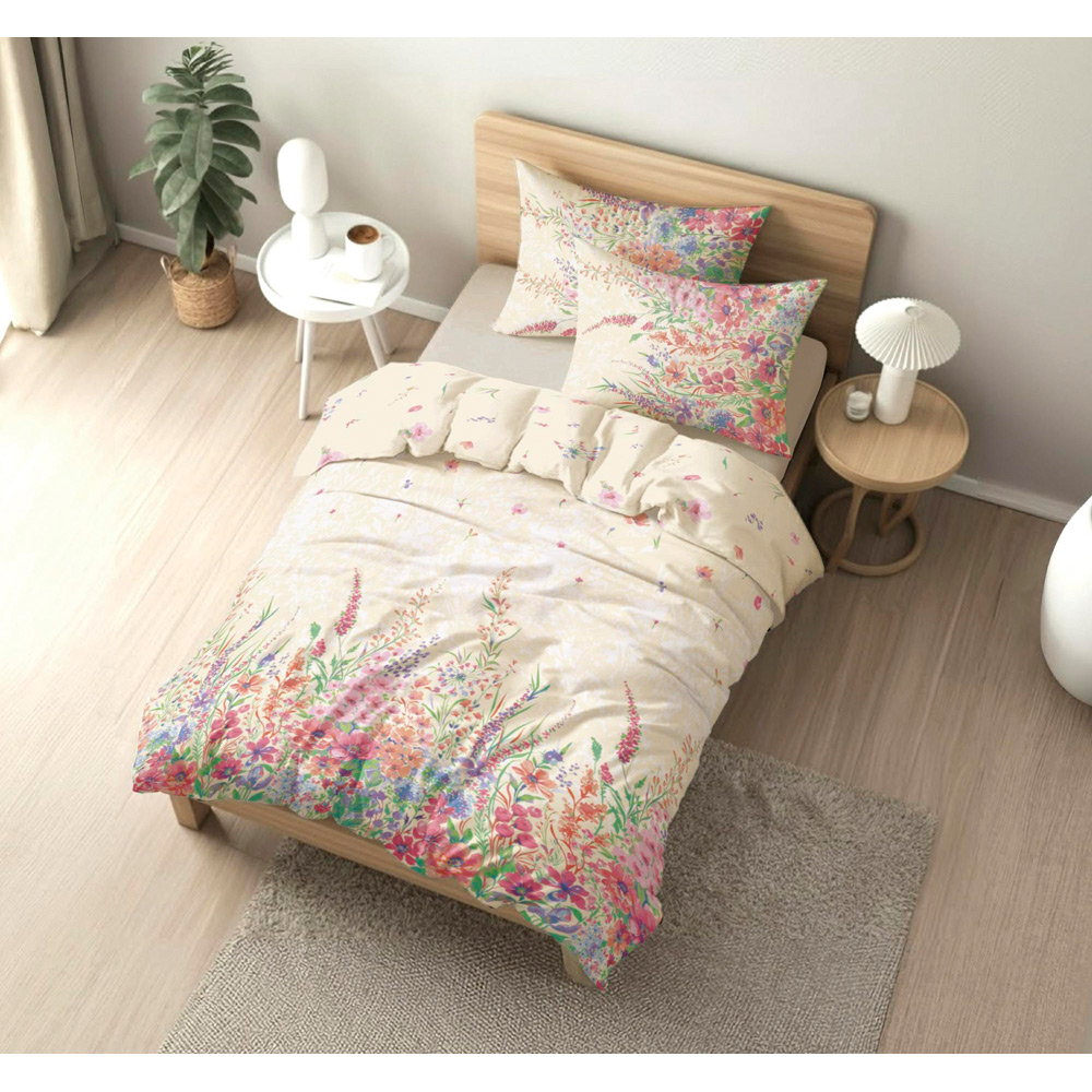 〈べラディア〉メドゥブルーム 掛ふとんカバー