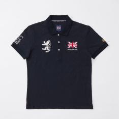 アドミラルコラボポロシャツ ジャカードネイビー 46（M）→50（LL）