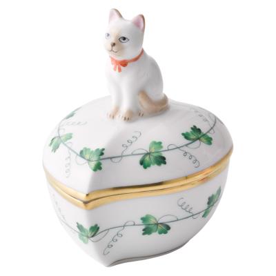 ロイヤルポーセリンRoyal Porcelain 透かしボンボン入れ インテリア