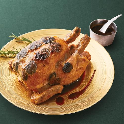 【店頭受取／横浜店】トリュフ入りローストチキン（2～4人前／店頭受取）[E-M-05]【12月24日（水）・25日（木）】