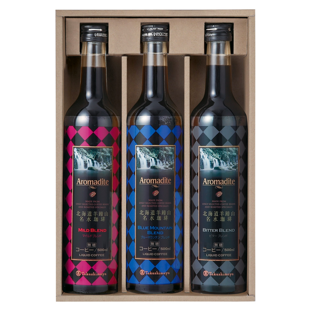 〈高島屋アロマディーテ〉北海道羊蹄山 名水珈琲詰合せ×2箱セット