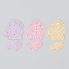 画像【オンライン限定】あったかキルト素材使用婦人ナイトウェア2着セット M→L
