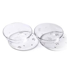 江戸切子 桜 小鉢ペア