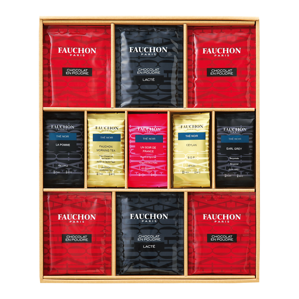 〈フォション〉ココア・ティーバッグ詰合せ