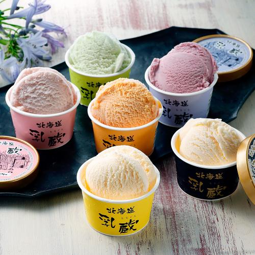 北海道アイスクリーム6種14個