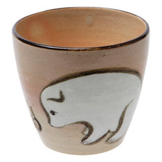 六兵衛窯　狗児タンブラー