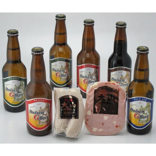 【父の日】大山Gビール・大山ハム詰合せCH-Y
