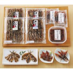 〈氷見・江政商店〉みりん干・ほたるいか詰合せ