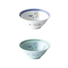 KARAKO どんぶりペア（白磁・青磁）