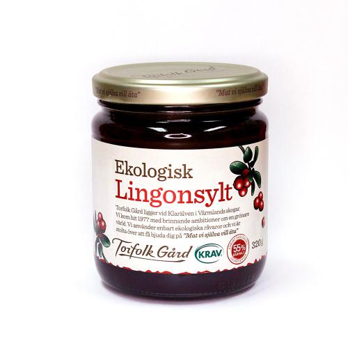 リンゴンベリージャム（トルフォークゴード）320g