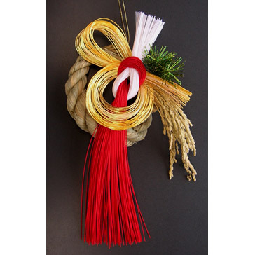 迎春飾り　松月