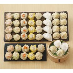〈横浜中華街・重慶飯店〉汽笛 点心セット7種