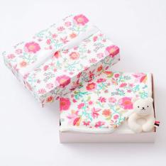 出産祝い2点セット（ブランケット・ラトル） カンタービレ