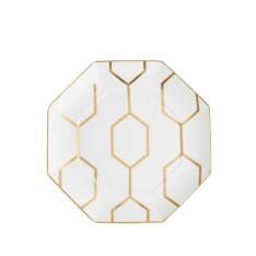 ジオ ゴールド オクタゴナルプレート 23cm