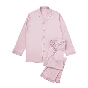 NEWPEACE リカバリーパジャマセット（ロング） グレージュ ニューピース〉NEWPEACEリカバリーパジャマ セット（ロング