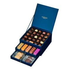 ゴディバ ラグジュアリーボックス チョコレート75粒/フールセック サレ14枚