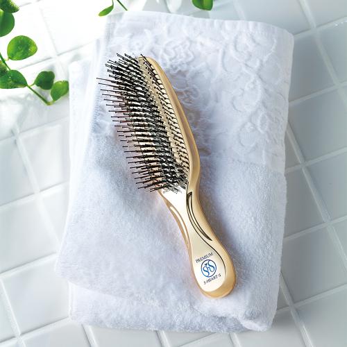 〈エス・ハート・エス〉スカルプブラシ（ワールドプレミアム ロング） ギフトセット