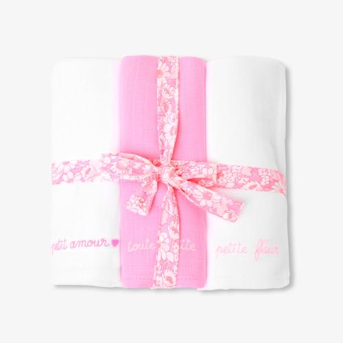リバティおくるみ3枚セット