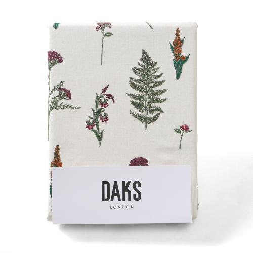 掛けふとんカバー ブリティッシュワイルドフラワー(ベージュ・ブルー)150→190cm