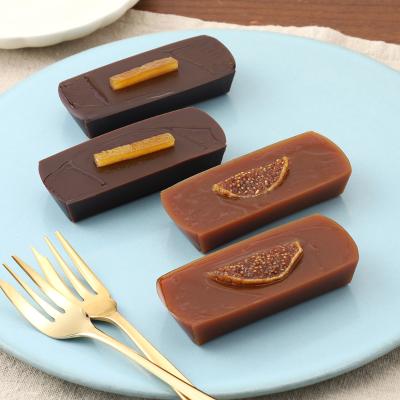 生キャラメルの羊羹4個＋生チョコの羊羹4個