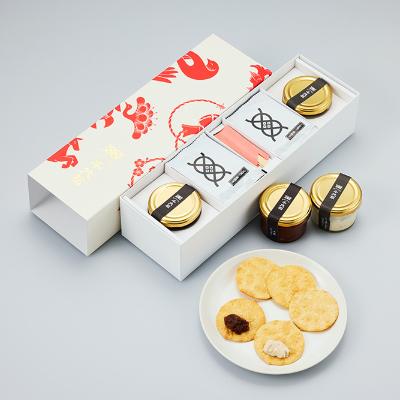 玄米のディップせんべい