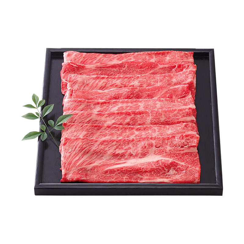 〈まるたけ阪本〉黒毛和牛肩ロースすき焼き用