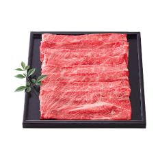 〈まるたけ阪本〉黒毛和牛肩ロースすき焼き用