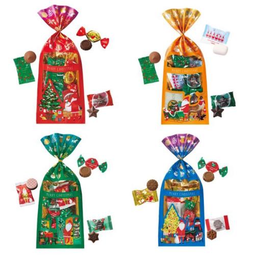 クリスマス袋菓子セット（4種計8袋）