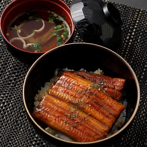 【父の日】うな丼蒲焼2人前セット 肝吸い付