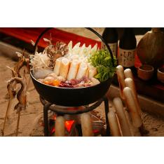 比内地鶏 きりたんぽ鍋