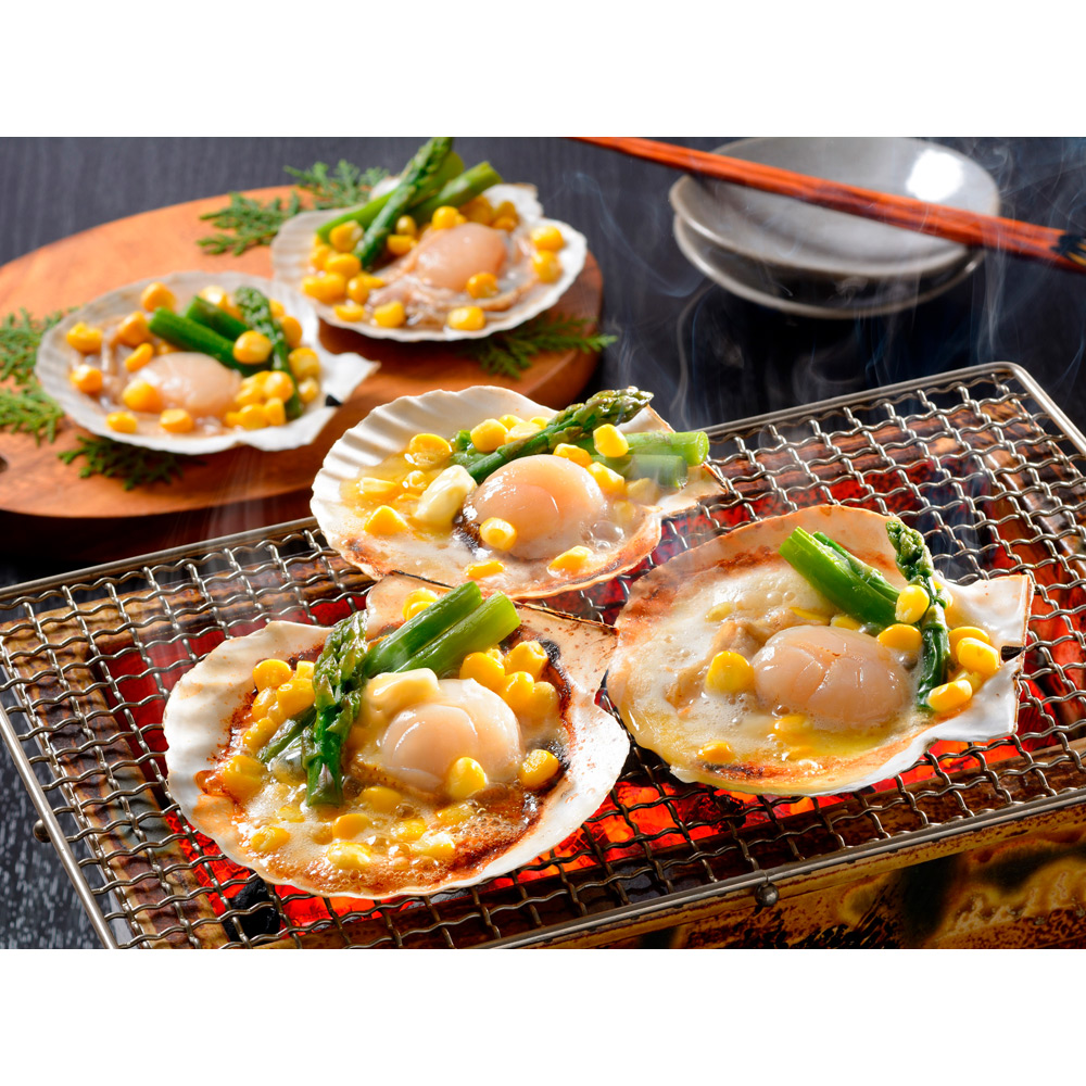 北海道産帆立バター焼きセット