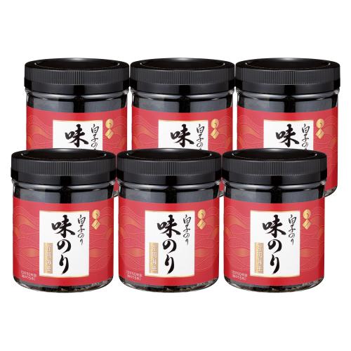 〈白子〉有明海産卓上味のり6本詰