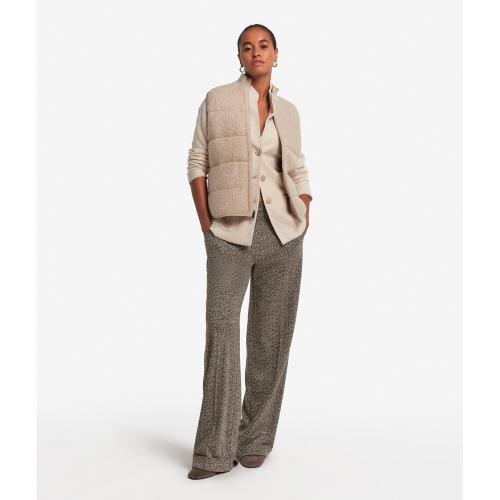 ブークレ&ナイロン リバーシブル ダウンベスト