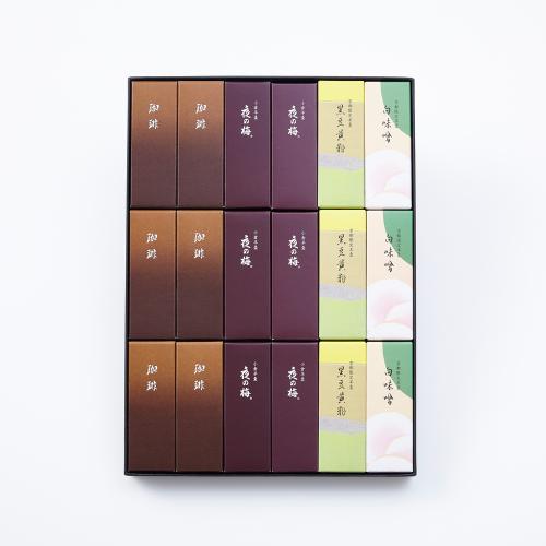 【父の日】京都限定 小形羊羹18本入（珈琲入）