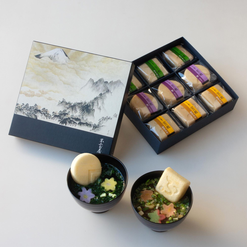 宝の麩詰合せ 横山大観「蓬莱山」限定化粧箱TYT9
