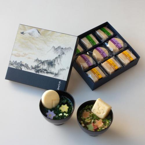宝の麩詰合せ 横山大観「蓬莱山」限定化粧箱TYT9
