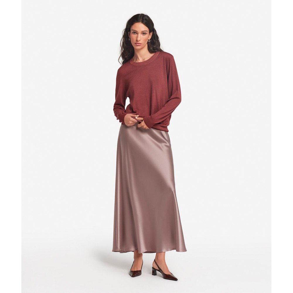 ウルトラファインカシミヤ クルーネック セーター