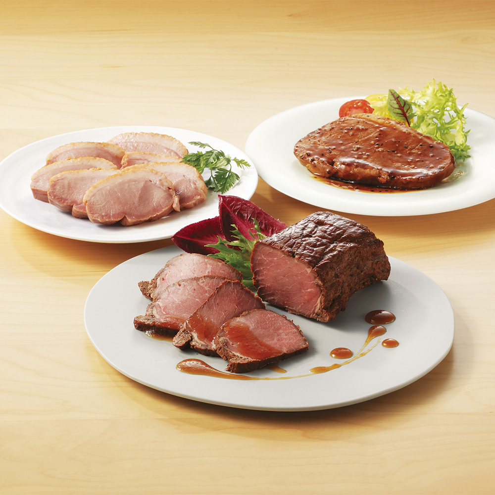〈賛否両論〉ローストビーフ・肉惣菜詰合せ