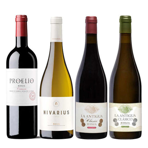 スペインといえばリオハワイン 飲み比べ赤白4本セット