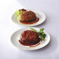〈ホテルオークラ〉煮込みハンバーグ3種セット