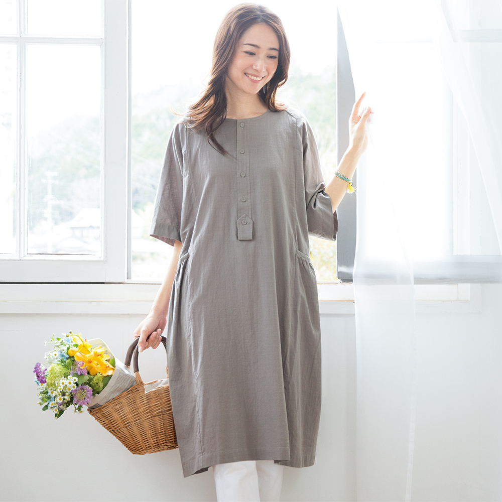 綿１００ ドルマンゆったりワンピース 商品詳細 高島屋オンラインストア