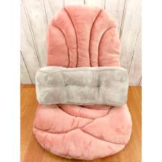 起毛背付き椅子シート＆低反発腰当て2点セット