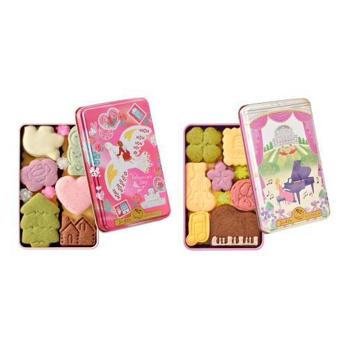 【バレンタインデー】ヴォヤージュサブレ2缶詰合せ（ウィーン・バレンタイン限定フィンランド）