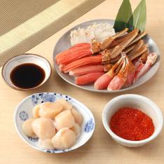 福袋 <カネコメ田中水産> 生ズワイしゃぶ・いくら醤油漬・ホタテ貝柱